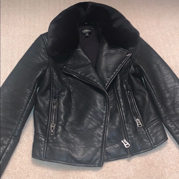 Topshop Jackets & Blazers - Too shop leather jacket!